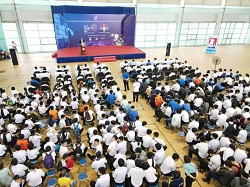 Toàn cảnh khai mạc Hội thi Tin học trẻ toàn quốc lần thứ XXVIII và Ngày hội Sáng tạo – Công nghệ năm 2022, Khu vực miền Trung.