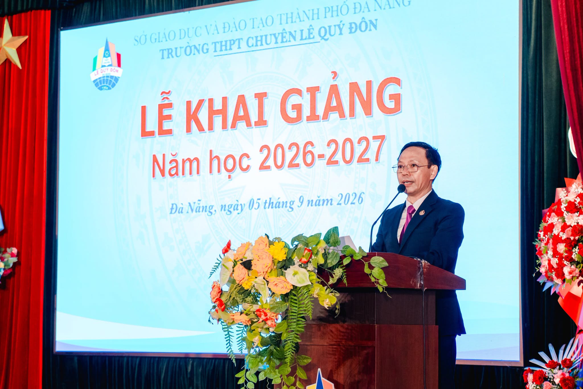 Diễn văn khai giảng năm học 2026-2027 của thầy giáo Lê Thanh Hải - Bí thư Đảng ủy, Hiệu trưởng nhà trường