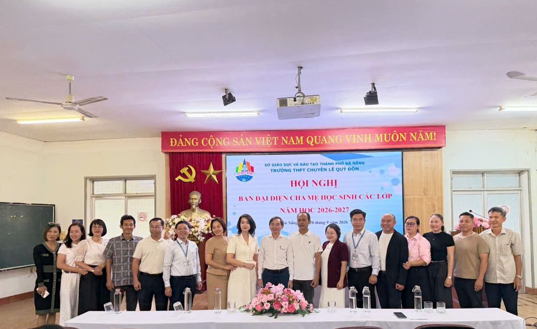 Hội nghị Ban đại diện Cha mẹ học sinh các lớp năm học 2026-2027