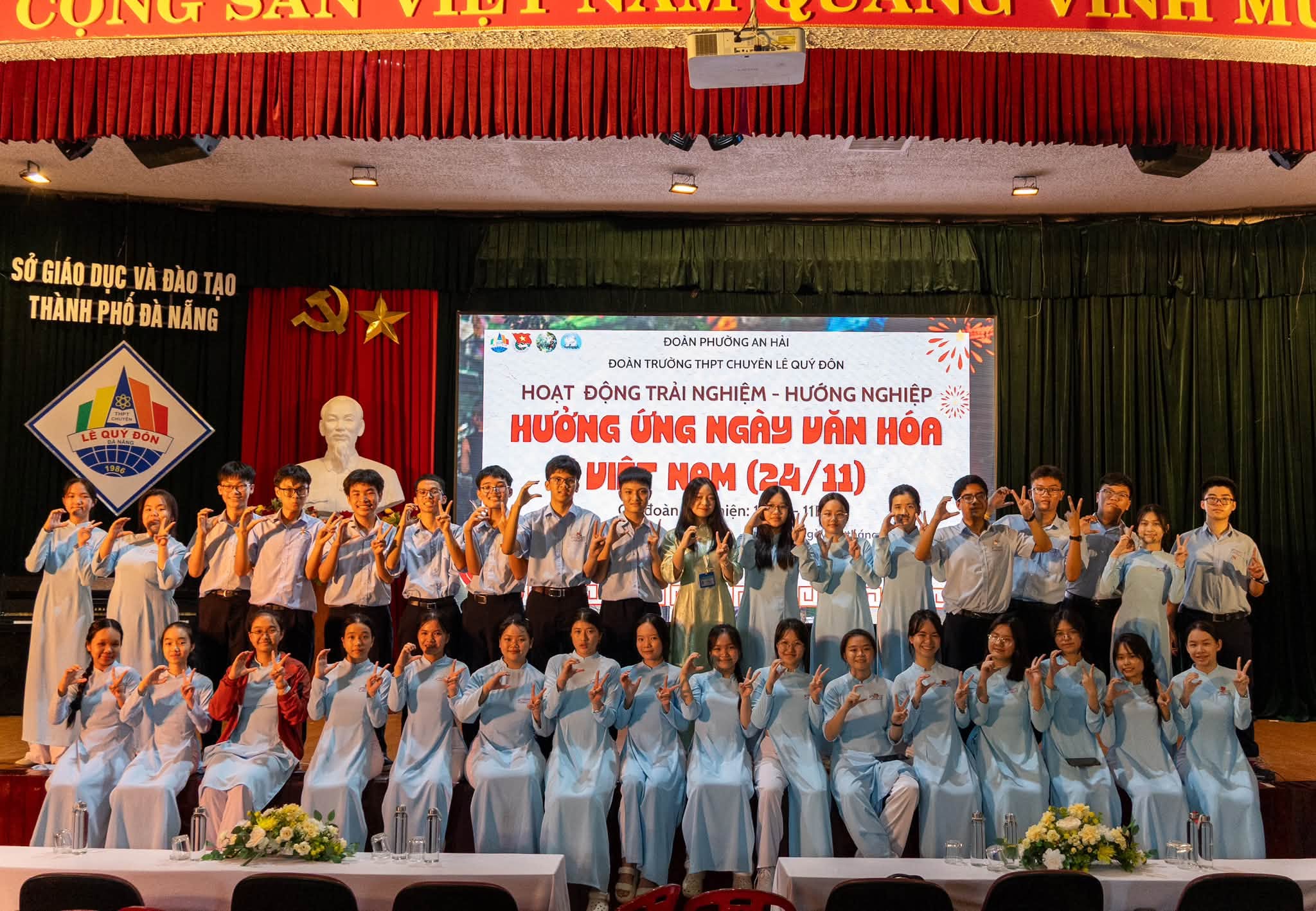 Đoàn trường THPT chuyên Lê Quý Đôn hưởng ứng ngày văn hoá Việt Nam (24/11/2026): Sắc Việt - Chạm vào văn hoá Việt